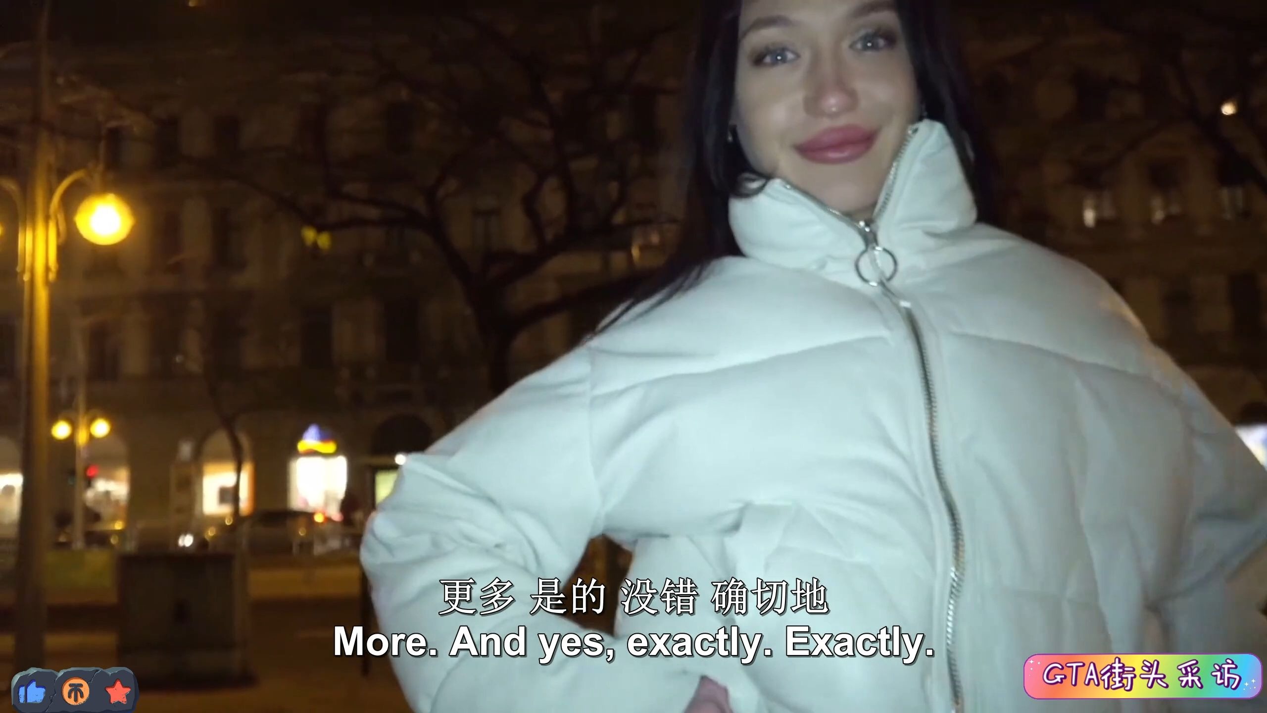 街头搭讪-齐刘海银色卷发的长腿校服风俗娘